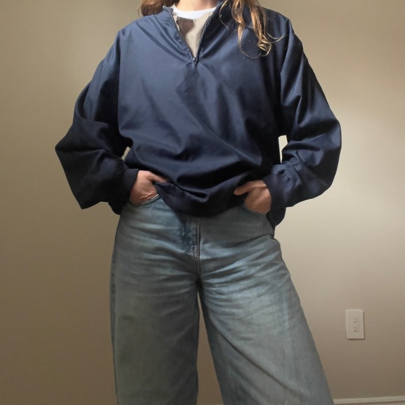 Vintage Water Repellent Spring Golf Jacket - with Pockets!!! - Picture 4 of 9